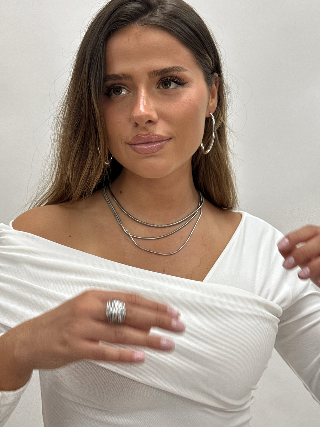 AROS OVAL PLATA