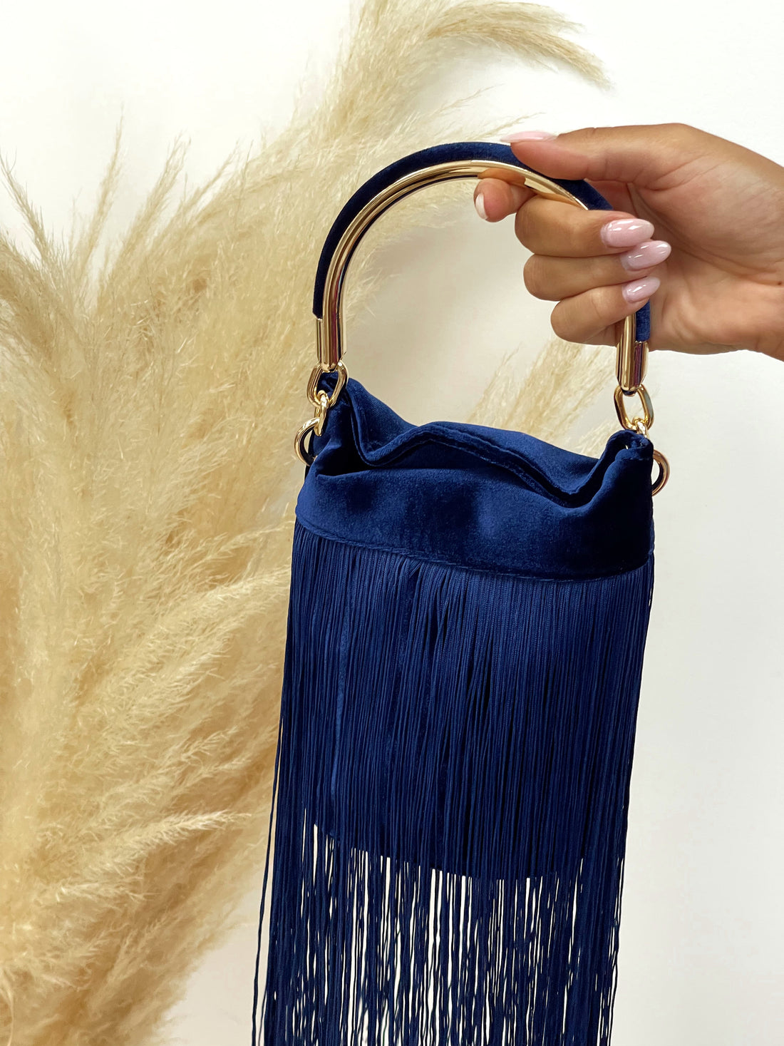 BOLSO FLECOS MARINO